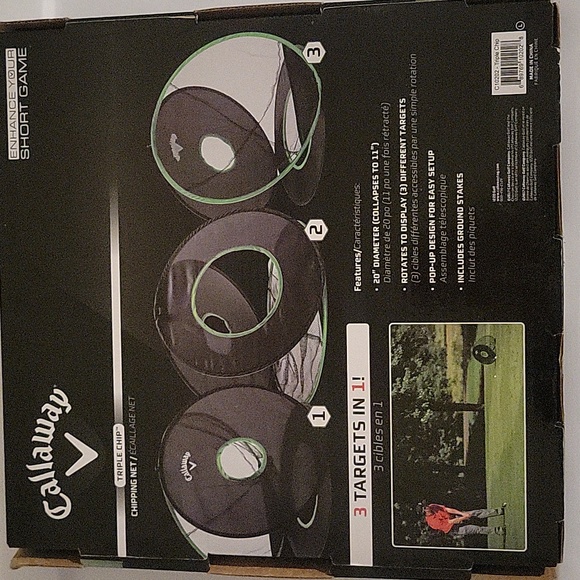 Callaway Triple Chip Chipping Net. New In Box - Picture 2 of 4